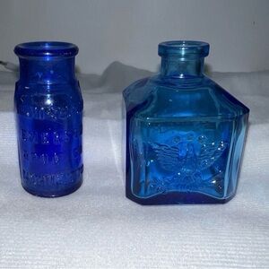 Vintage Collectors Miniature Glass Bottles Emerson And Wheaton